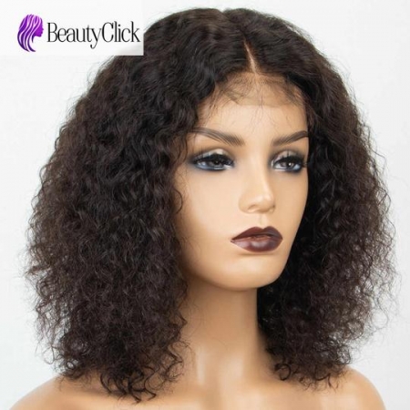 Natural Wavy 10 inch Lace Front Human Hair Wig 